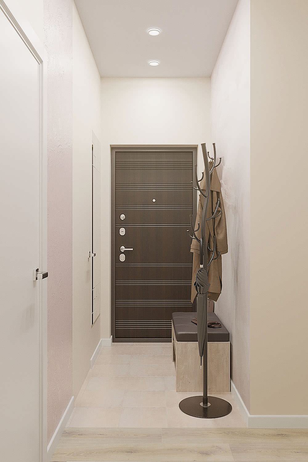 Проект Холла в ЖК «Микрогород в лесу».