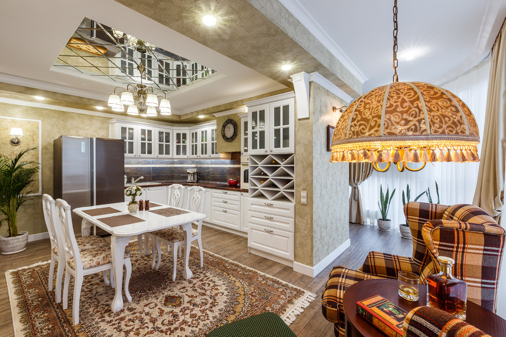 двух комнатная кв с нотками английского стиля. Фото