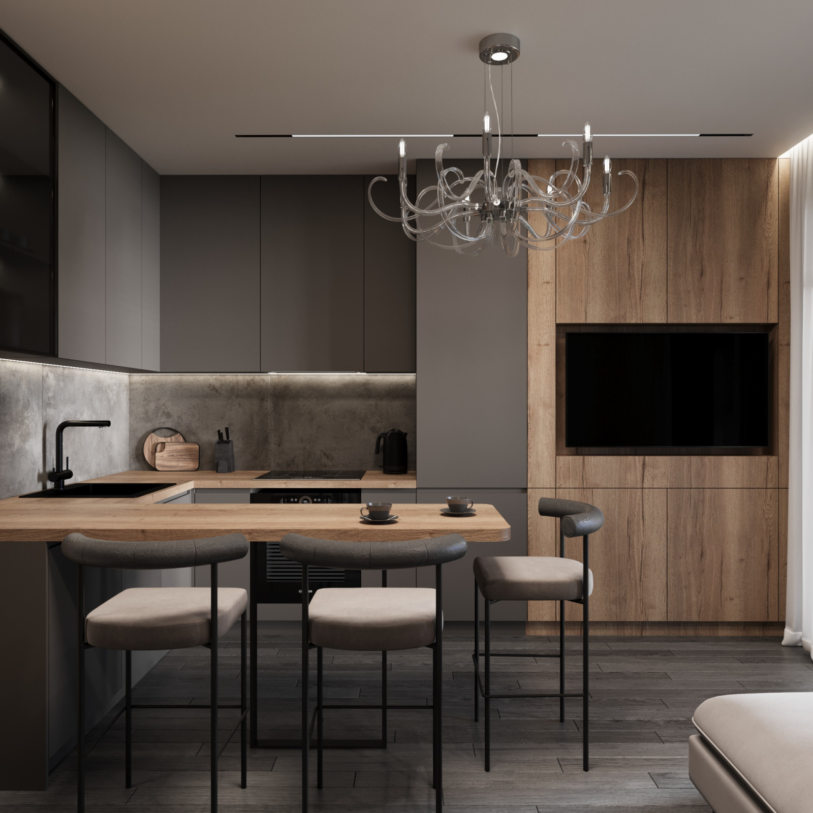 Двухкомнатная квартира для эстета