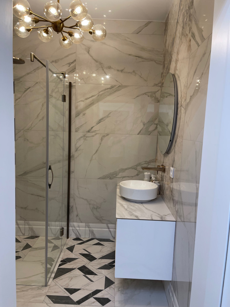 Санузлы в жилом доме на побережье, г, Геленджик