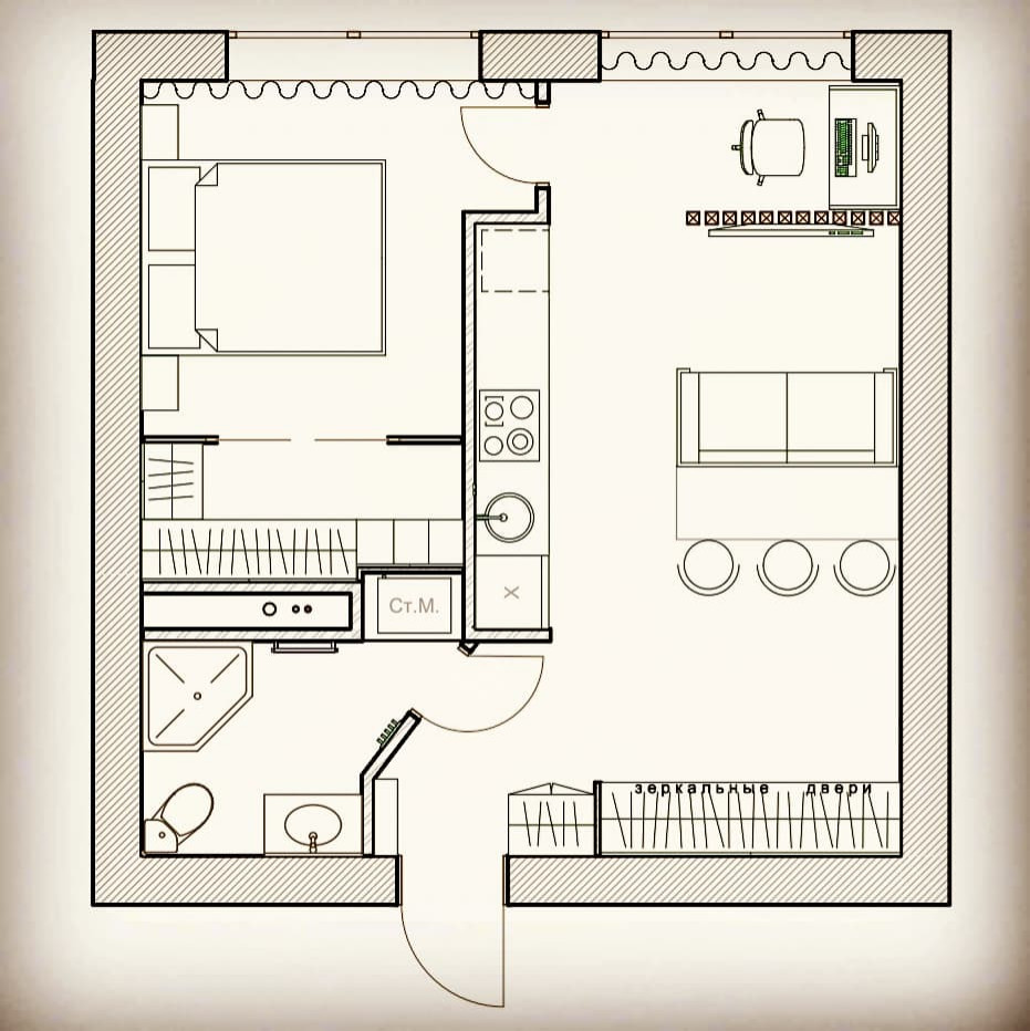 Квартира 30м2