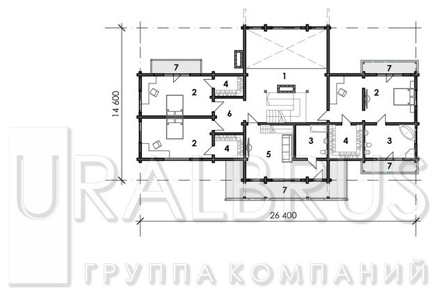Проект дома Д011
