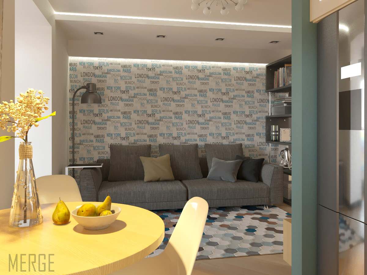 Реконструкция трехкомнатной квартиры в современном стиле. Вознесенск