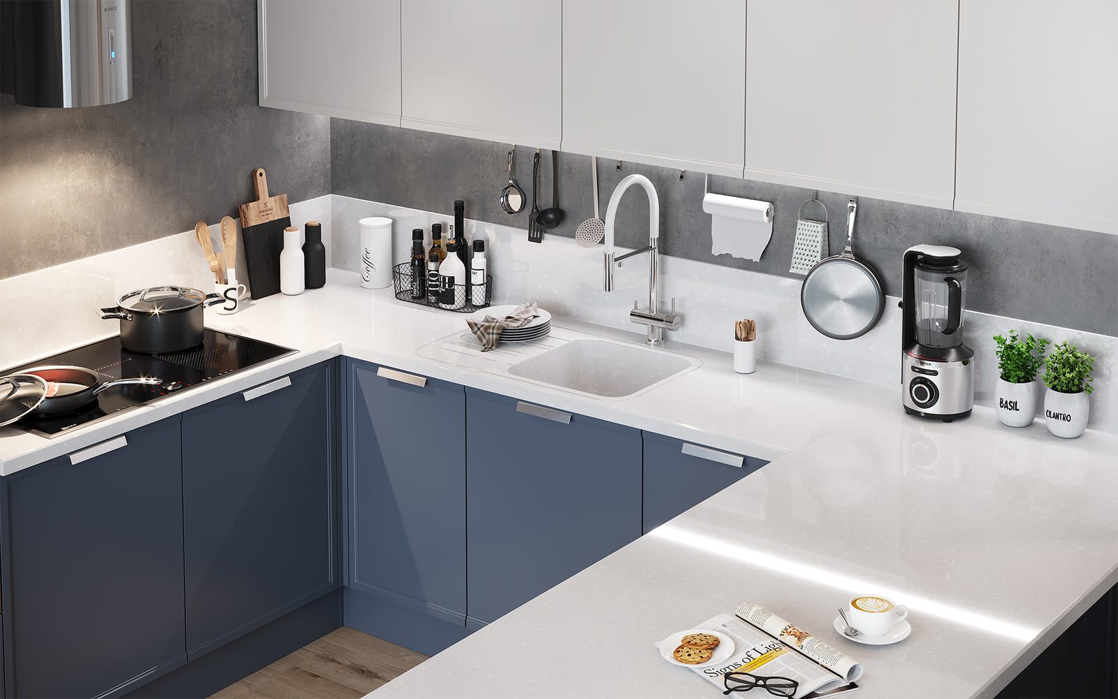 Обложка проекта: Кухня Camelia