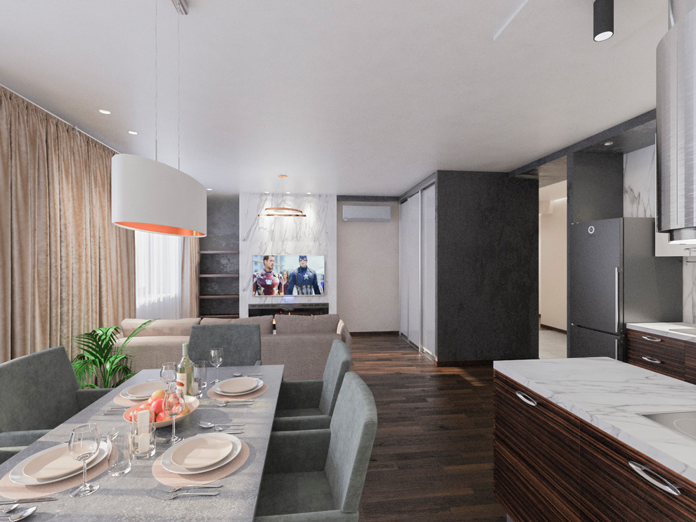 Обложка проекта: 3х комнатная Квартира 80 кв.м.