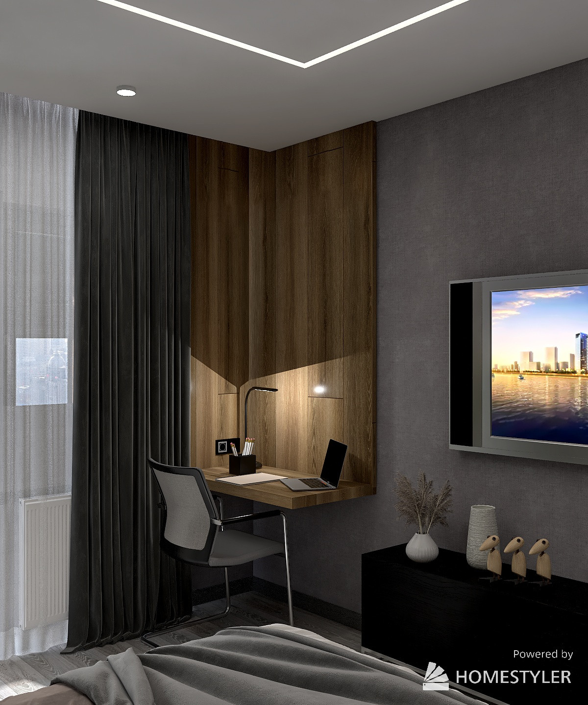 Проект трехкомнатной квартиры