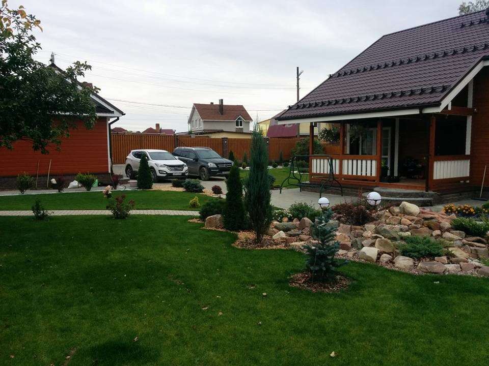 сад, который рисовая я