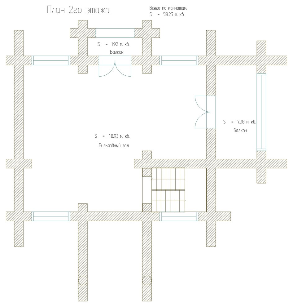 Баня Романа - рубленое бревно 380-420мм