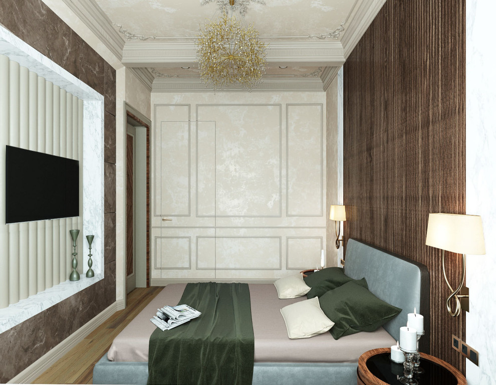 Bilocale elegante in stile  neoclassico