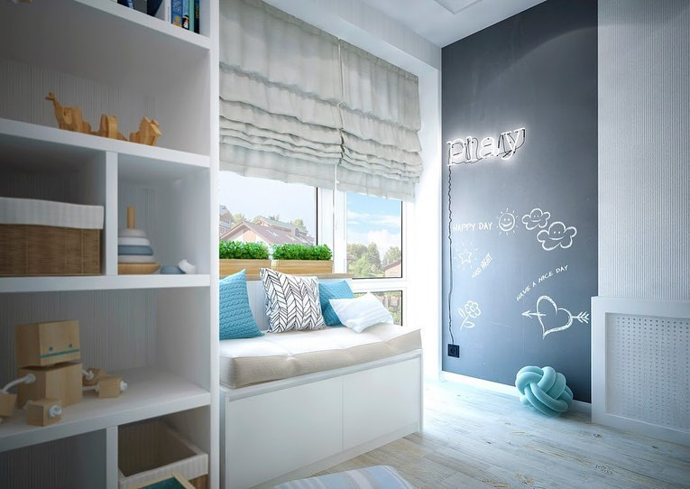 Обои для рисования мелом Alltowall в детскую комнату и не только