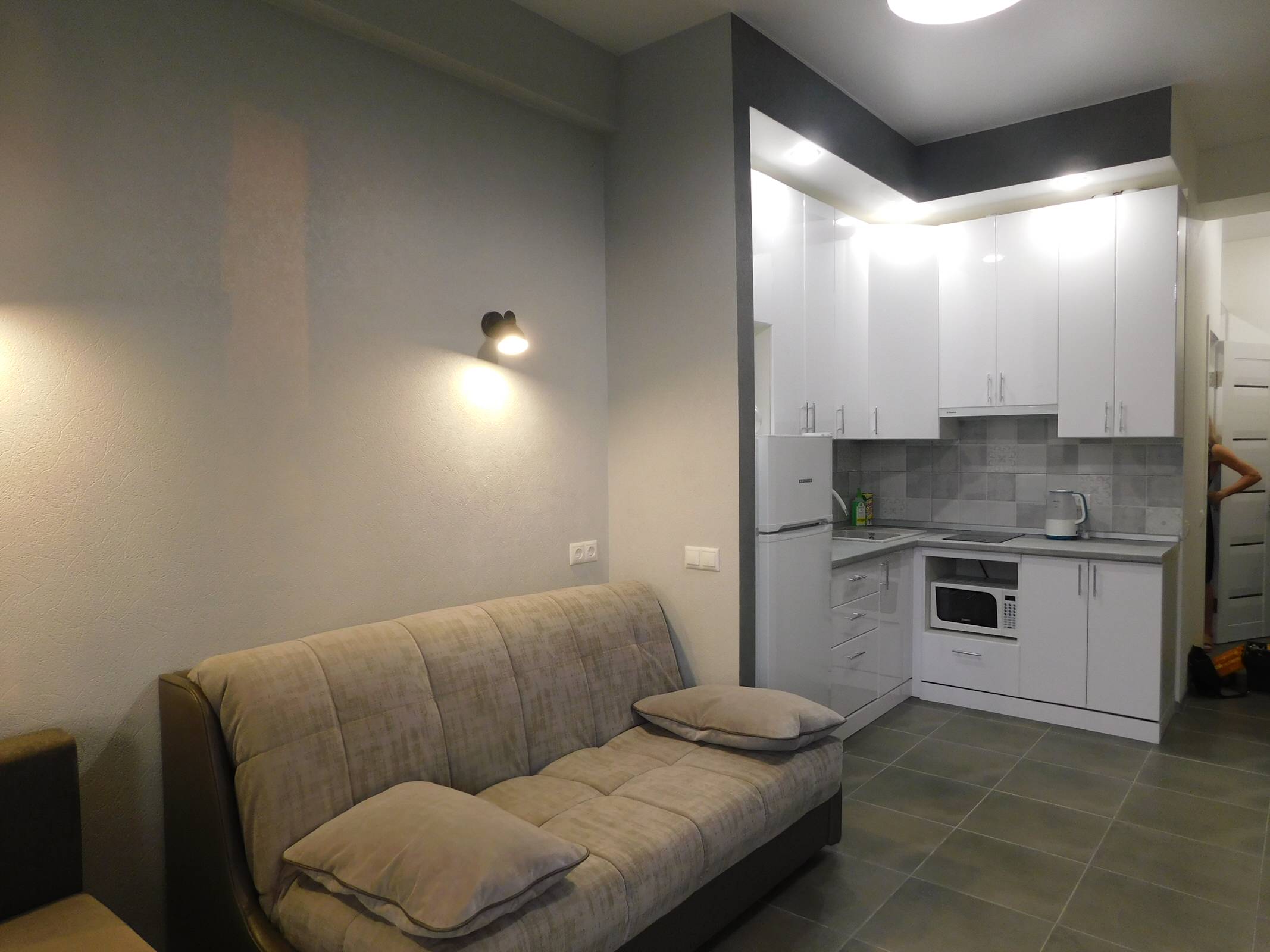 Стильная студия 25м2.   ЖК Романовский