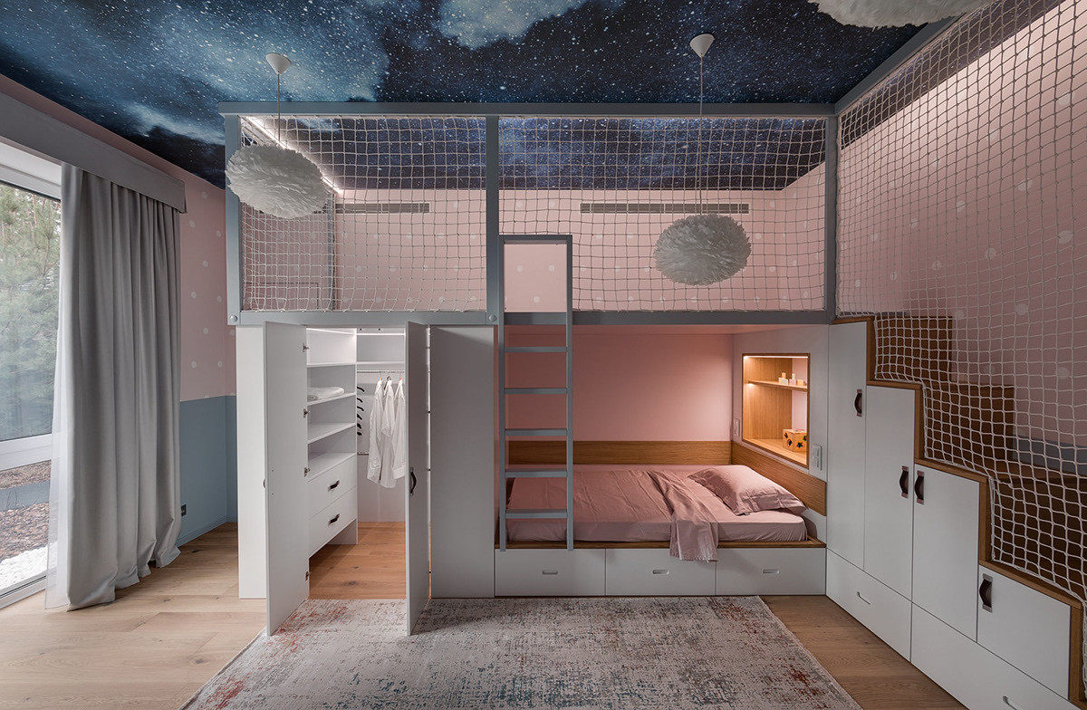 Обложка проекта: Детская мастер спальня