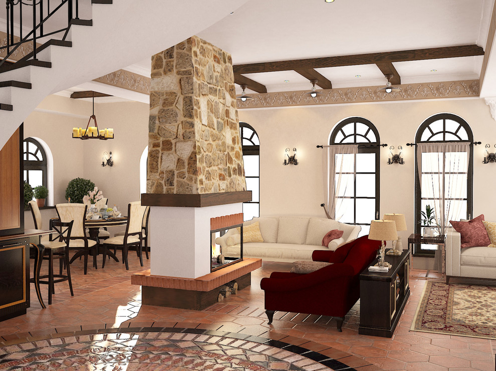 Дом в испанском средиземноморском стиле