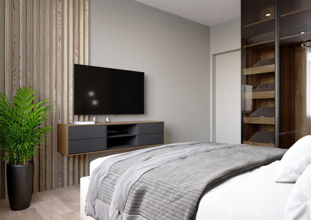 Two-room apartment for a single man