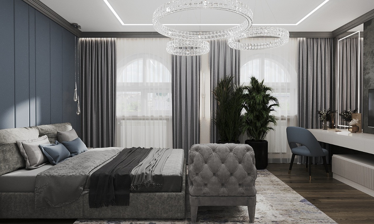 Обложка проекта: Спальня в квартире