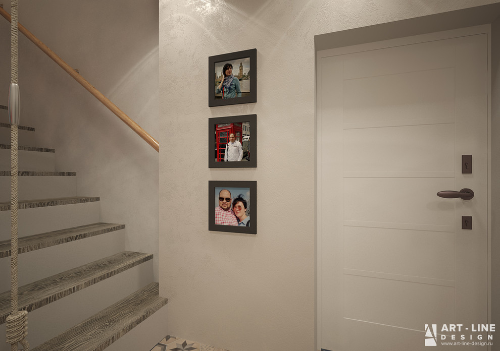 Двухуровневая квартира в современном стиле