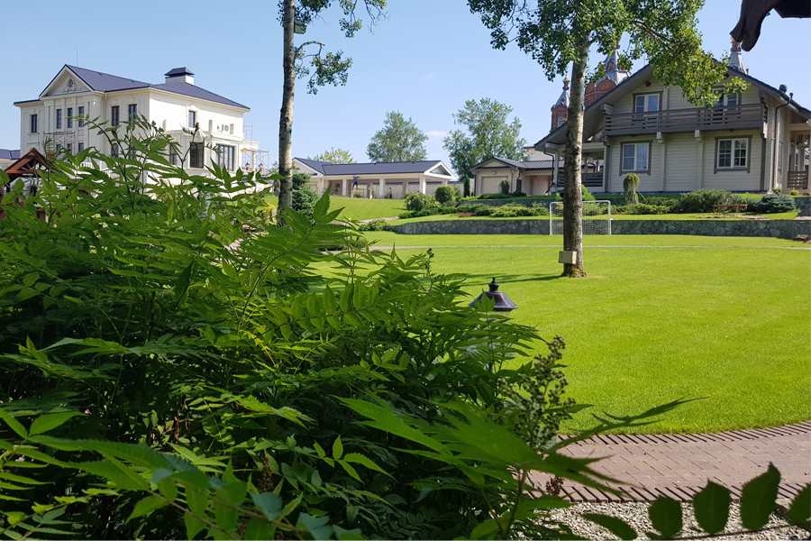 Частный сад в Нижегородской области