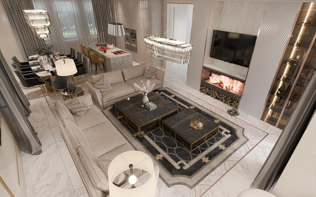 Загородный дом в КП «Графский лес», 650 M² (2022)