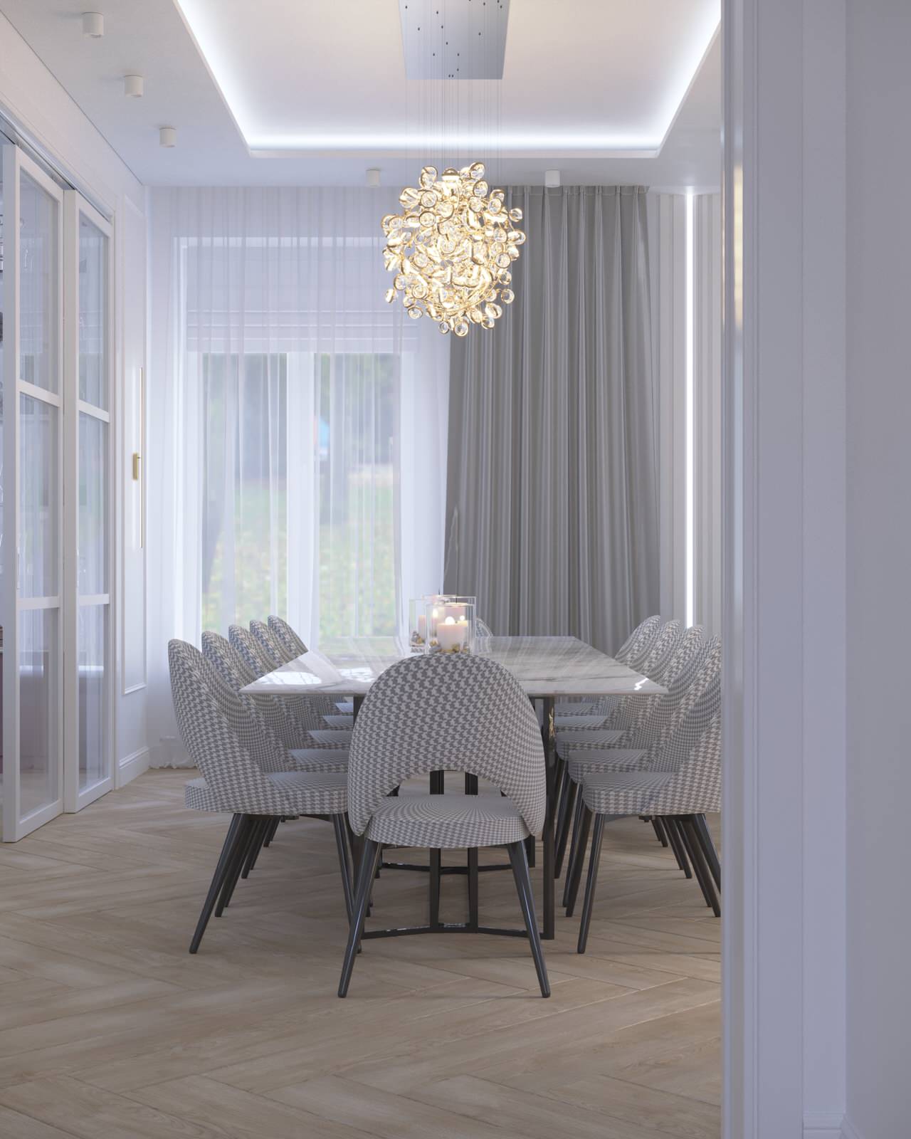 Дизайн интерьера дома 130 кв.м