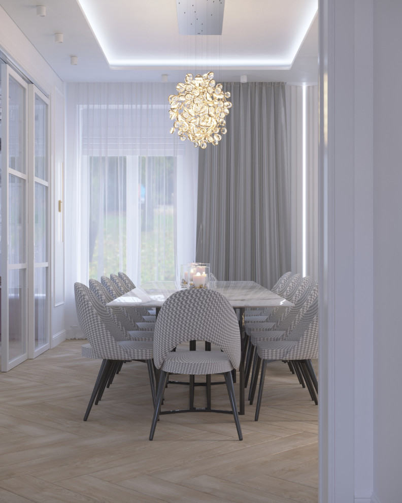 Дизайн интерьера дома 130 кв.м