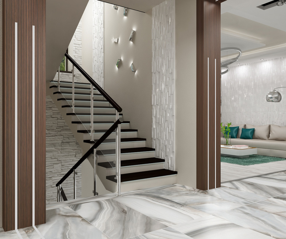 Обложка проекта: ДОМ В ДЗЕРЖИНСКЕ .ПЕРВЫЙ ЭТАЖ. 2018