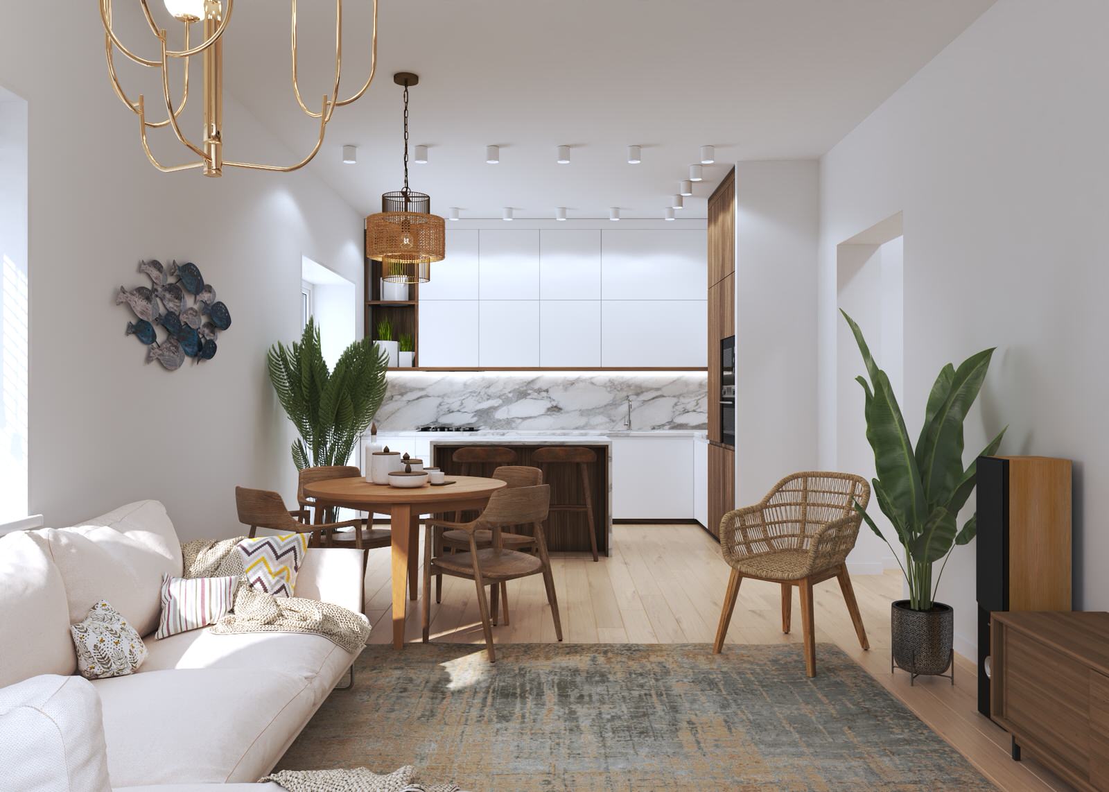 Уютный дом для молодой семьи