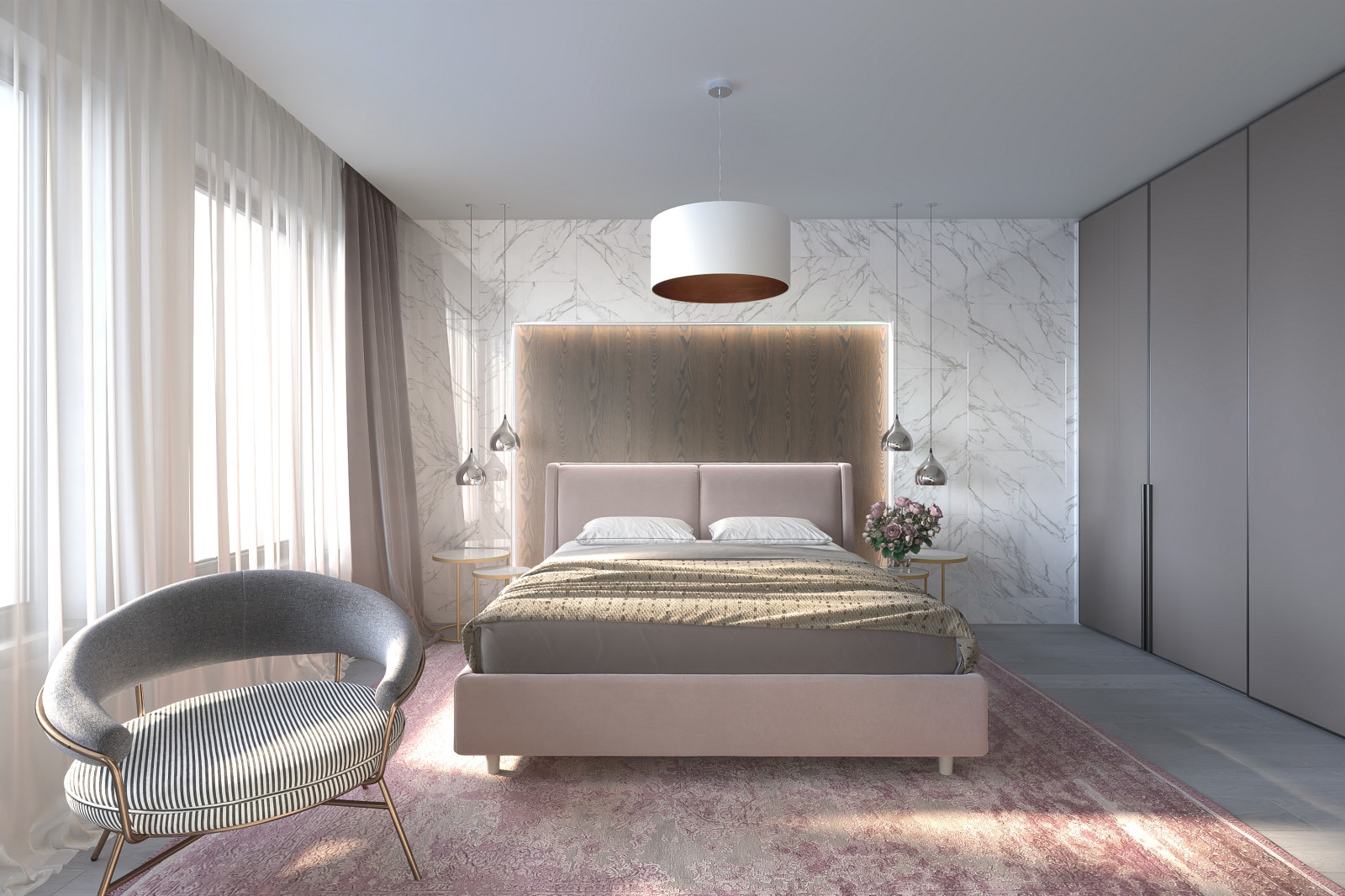 Разработка визуальной концепции шоурума (123 м2) для застройщика в г. Уфа