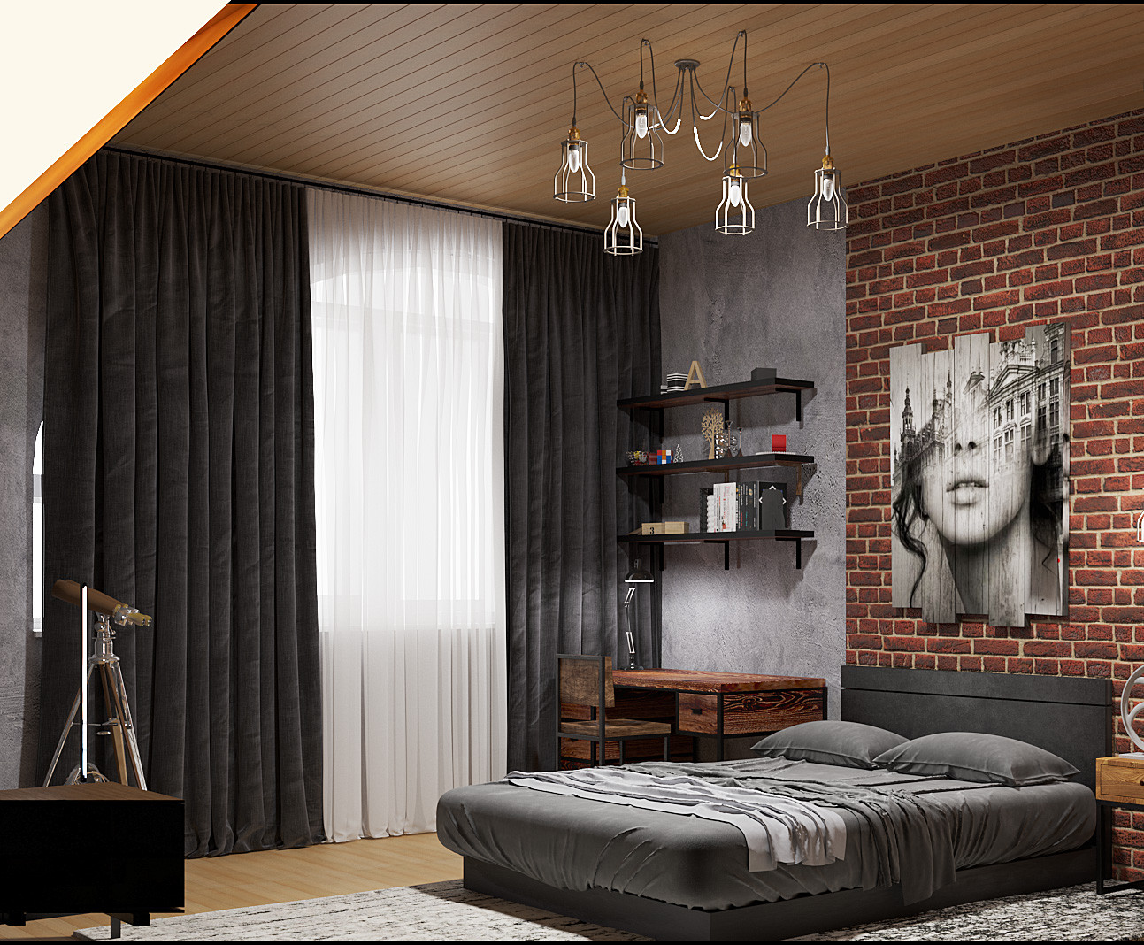 Интерьер в стиле ЛОФТ