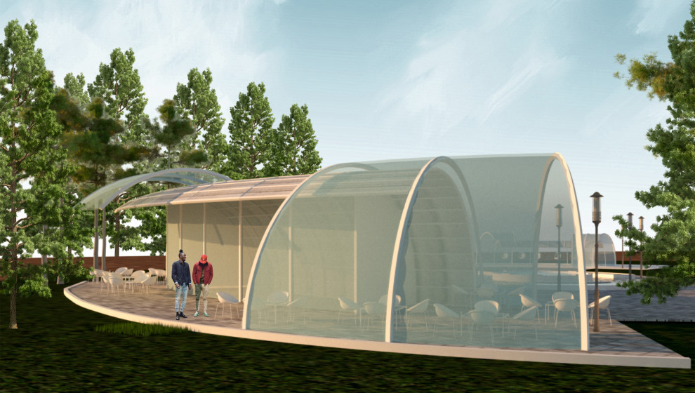 Проект организации прибрежной территории парка "40 лет ВЛКСМ"