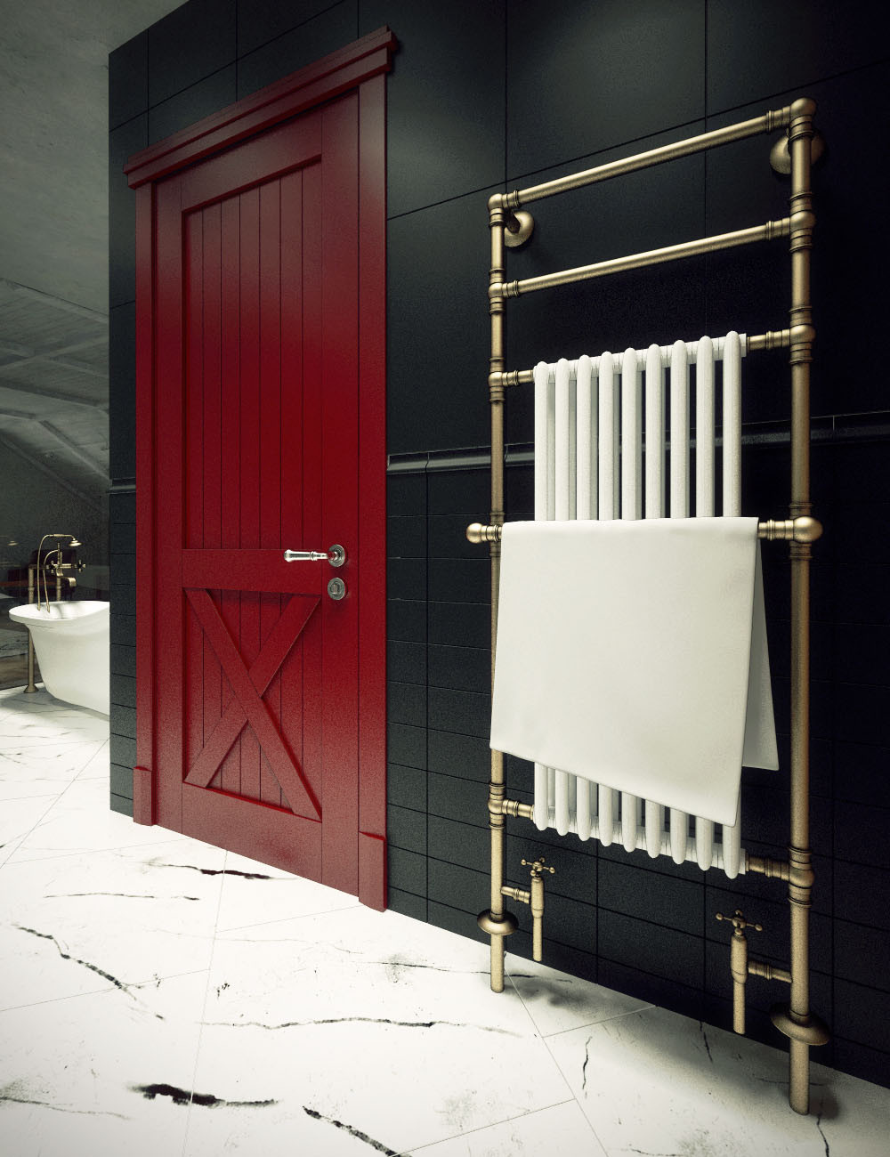 Двухъярусная квартира в стиле Лофт