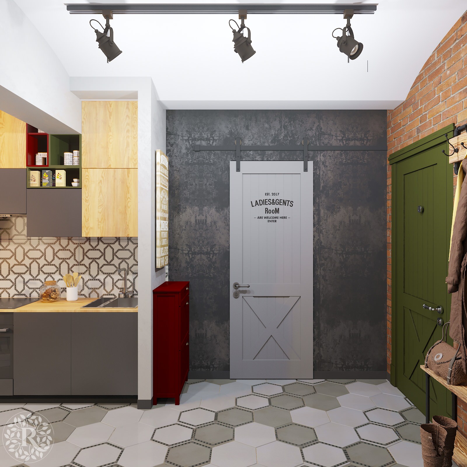 Апартаменты в стиле лофт в Москве