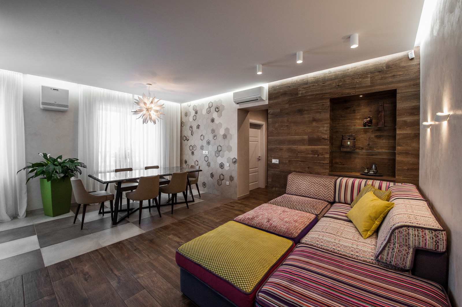 Уютная современная квартира в Новосибирске