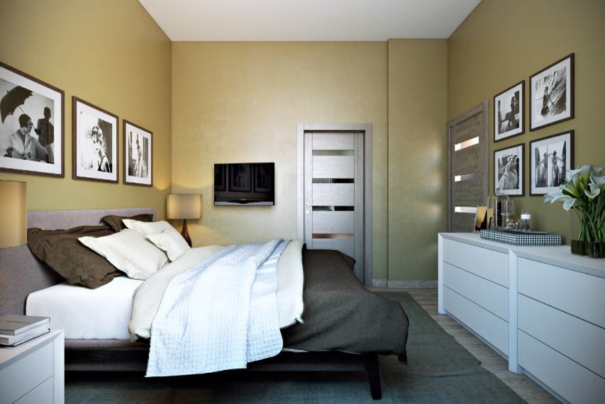 Интерьер загородного дома в Подмосковье.