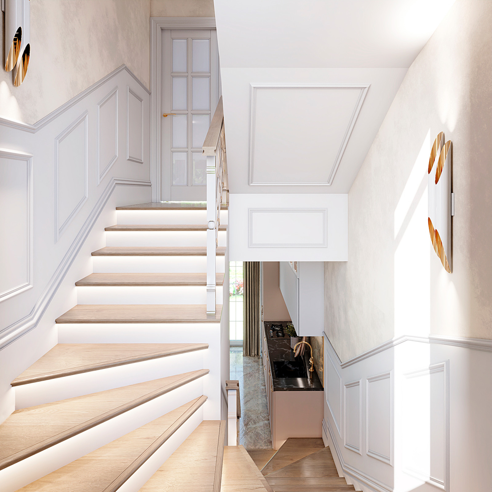 Проект трехэтажного дома