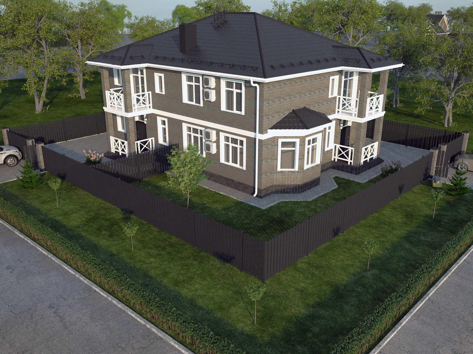 Обложка проекта: Проект дуплекса в г. Оренбурге