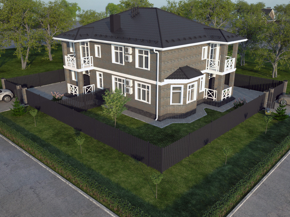 Обложка проекта: Проект дуплекса в г. Оренбурге