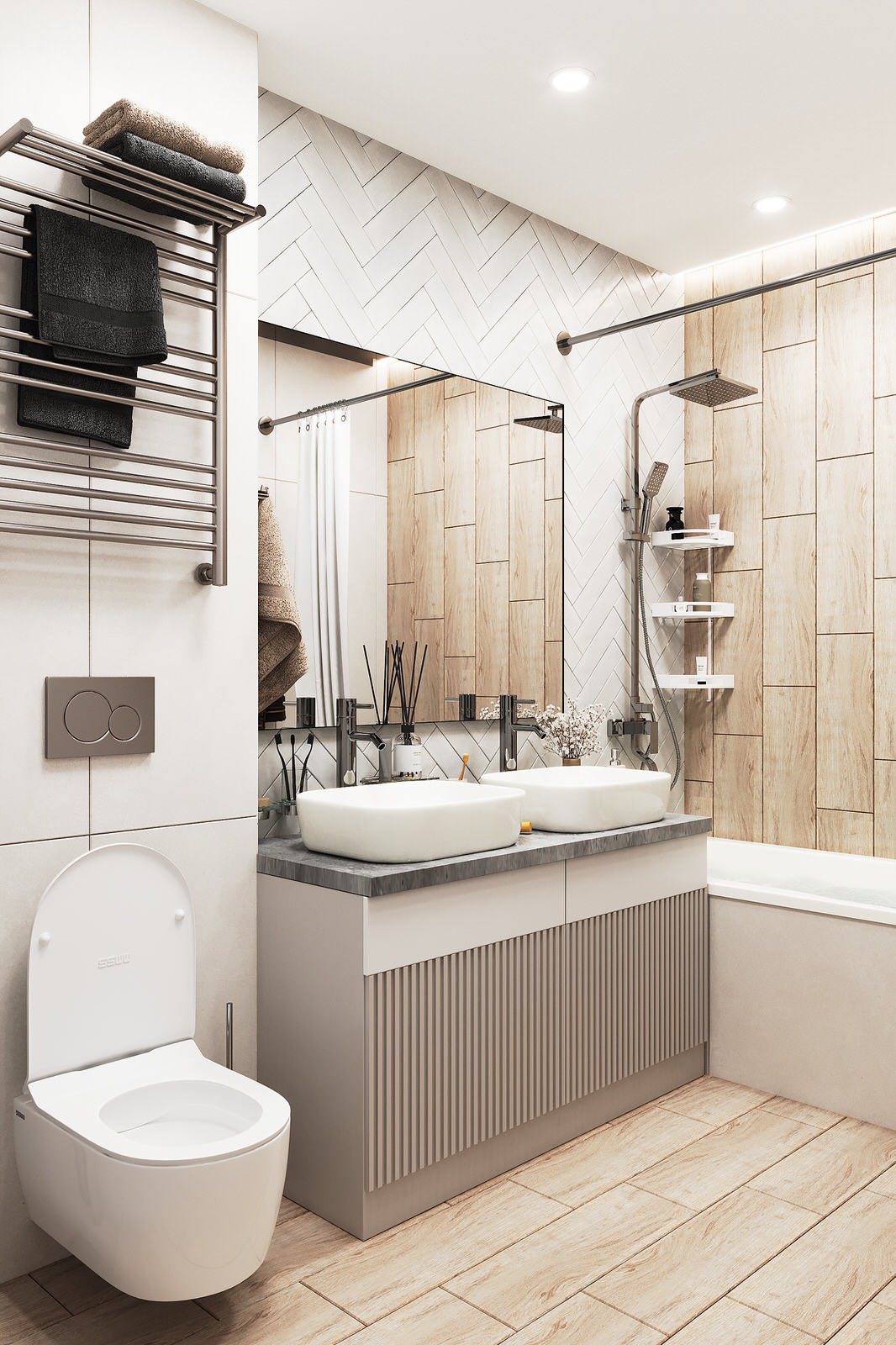 87,5 кв.м трехкомнатная квартира ЖК Русский Авангард