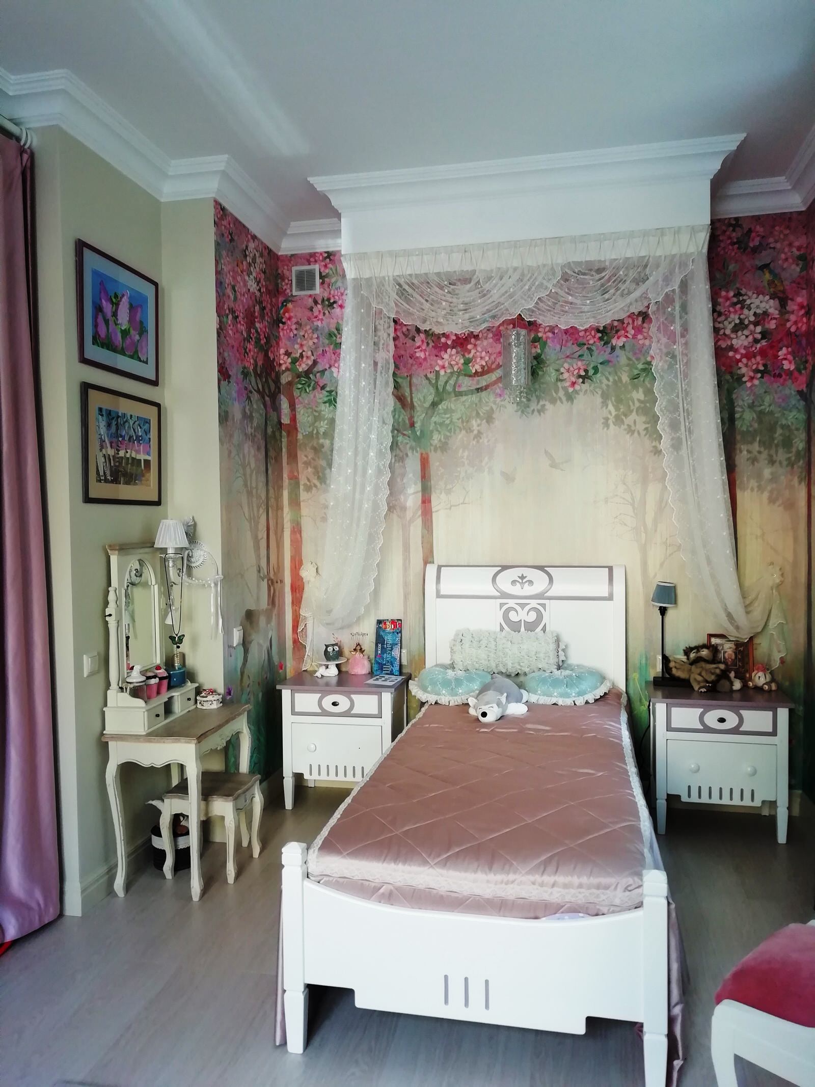 Обложка проекта: Детская для творческой девочки Милы.