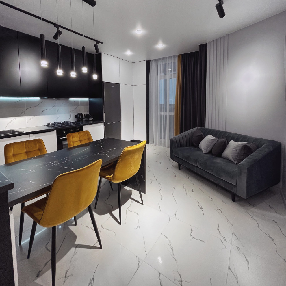 1-комнатная квартира, 46 кв.м.