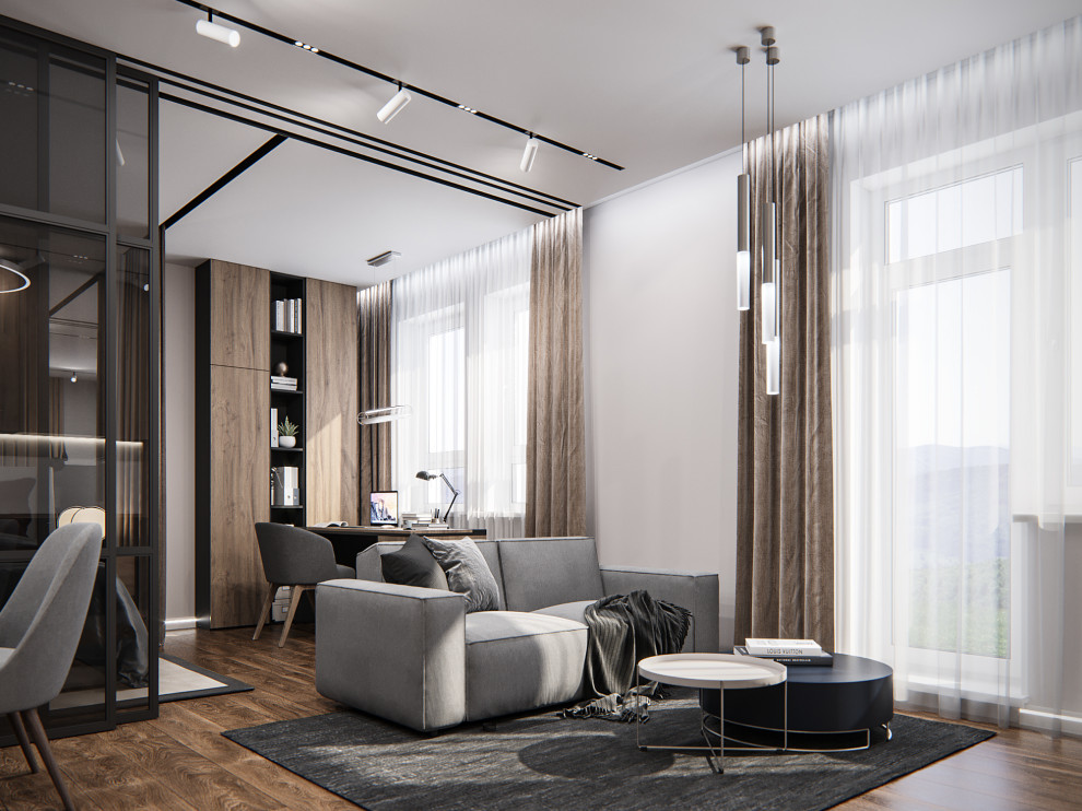 Современная квартира для молодого человека