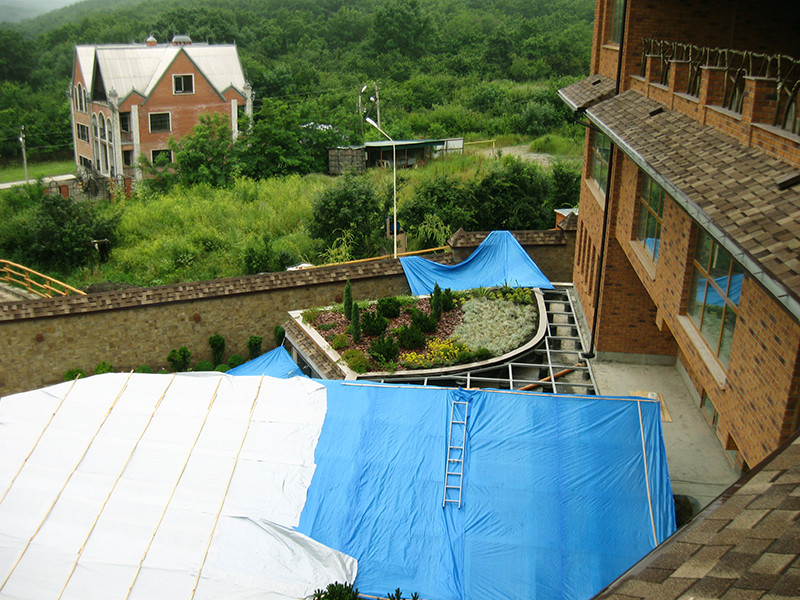 Частное домовладение с зимним садом