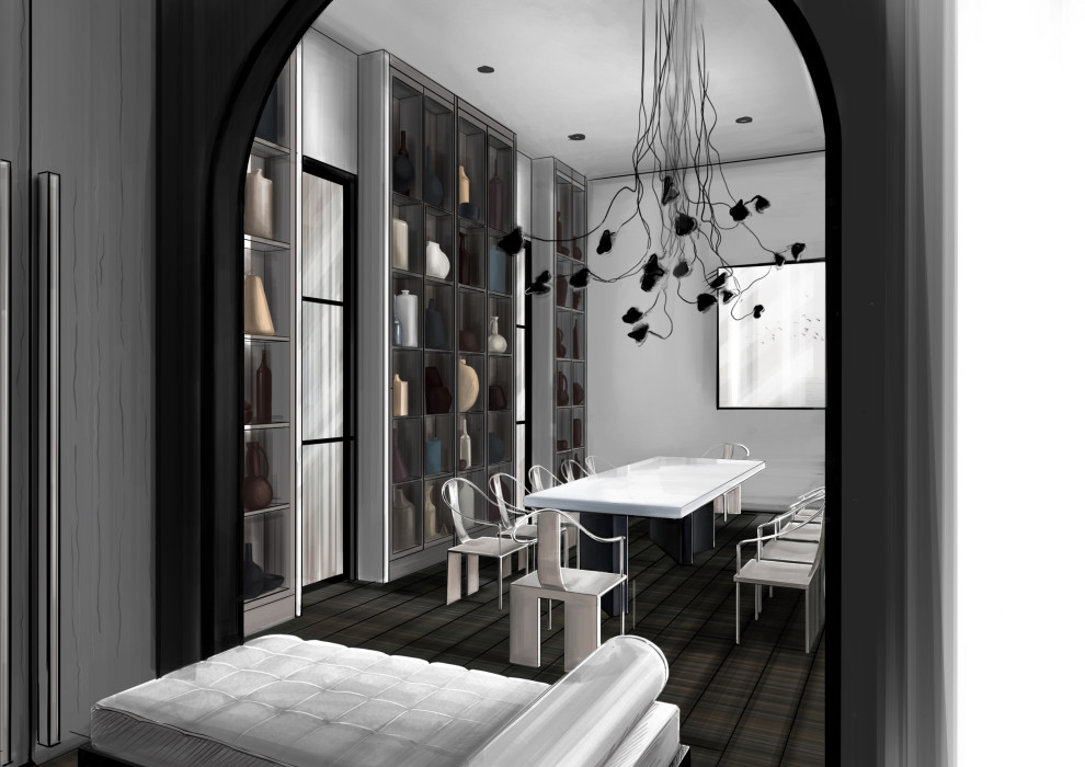 Проект "Блики Амстела" (Дачный дом во Внуково, 300 кв. м)