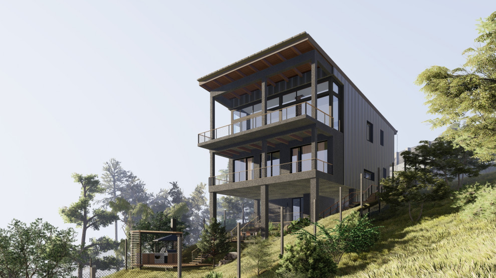 Limani House. Дом в стиле шале в Крыму