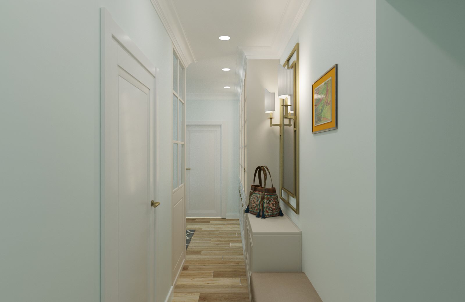 Обложка проекта: Милая двухкомнатная квартира в Питере