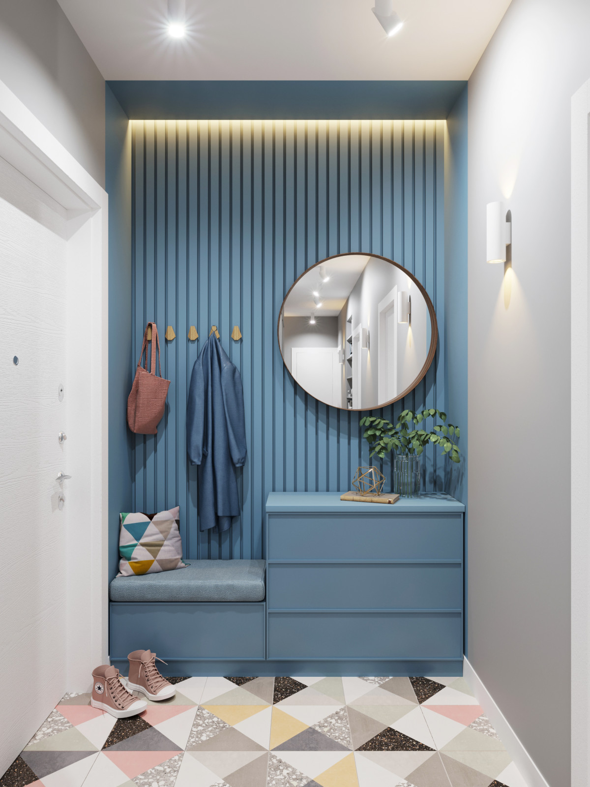 Квартира на Подмосковной. Площадь 74м2