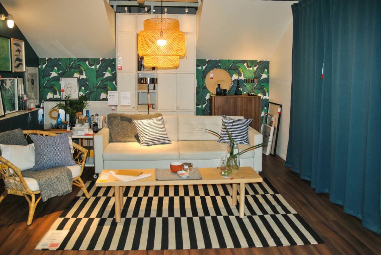 Обложка проекта: Обои Респейс в IKEA Тёплый Стан