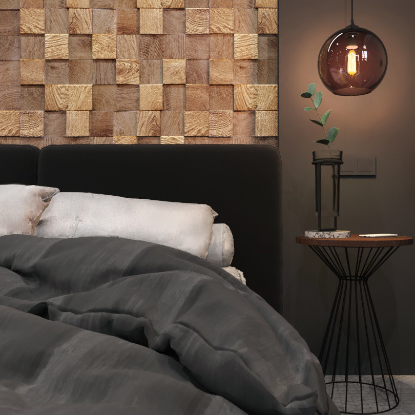 Современная квартира для пары с нотками уютного индастриала