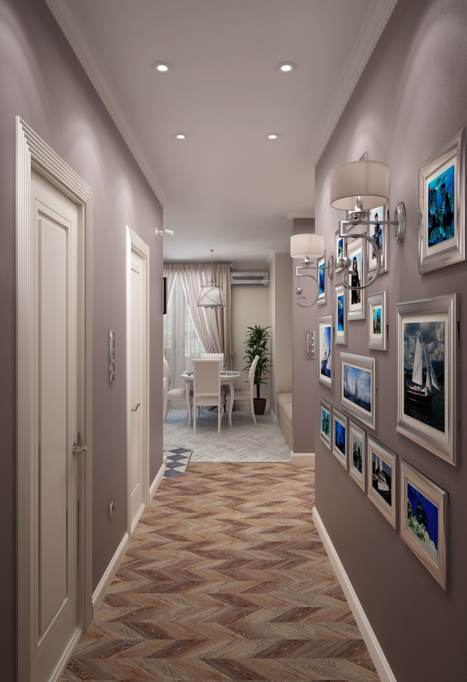 Под парусами. Коридор.