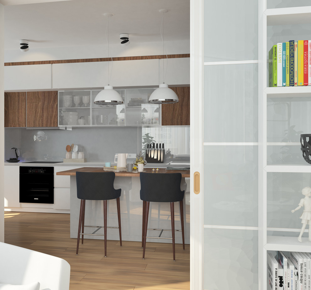 Трёхкомнатная квартира с элементами LOFT