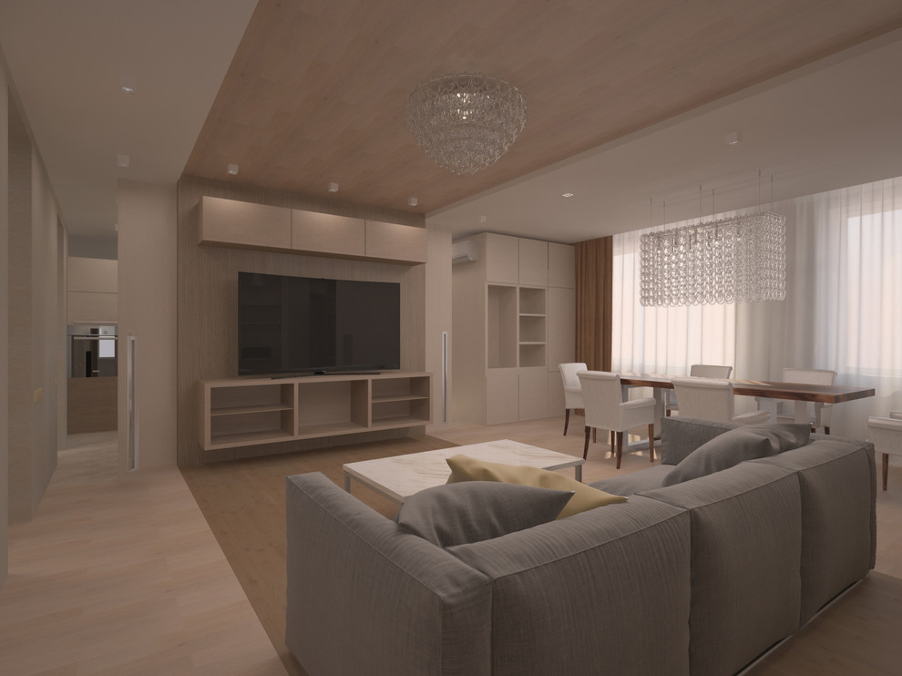 Дизайн проект квартиры с трансформируемыми перегородками